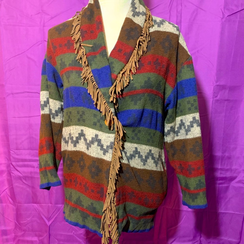 Women's Fashion Winter Vintage Tribal Cardigan
